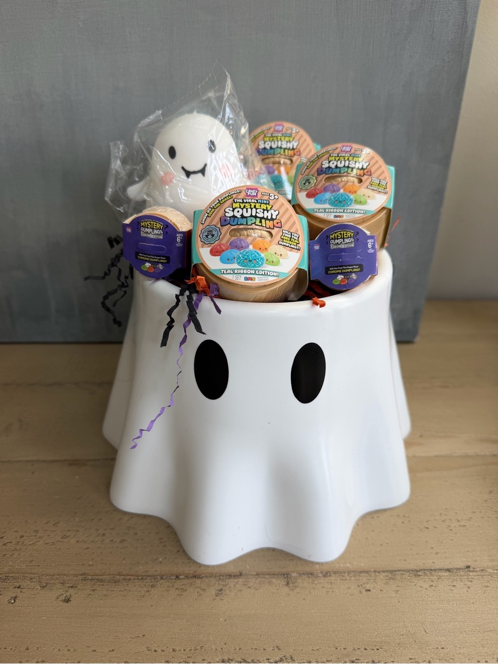 RMS Mystery MINI Dumpling Ghost Boo Basket Bundle
